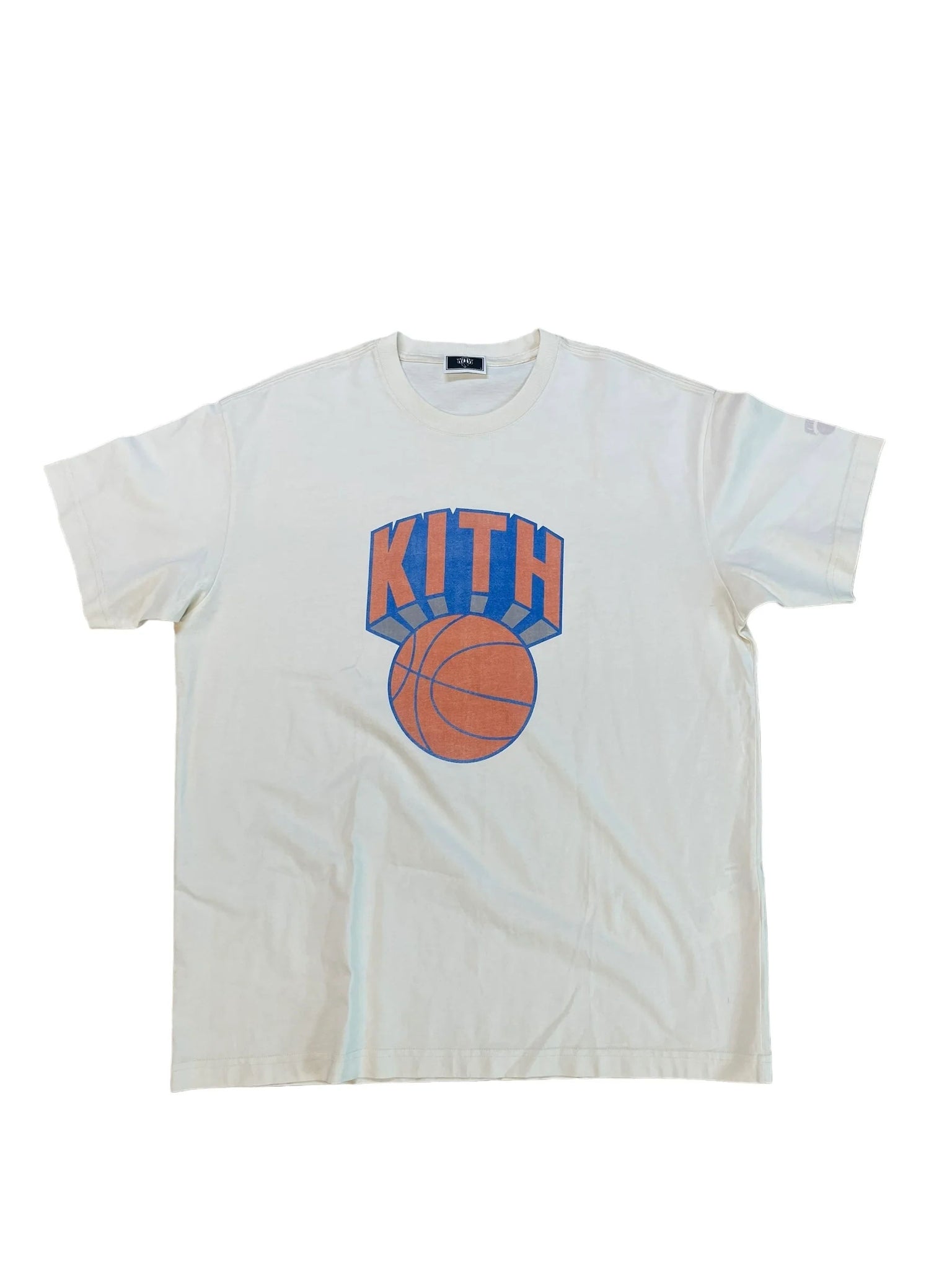 Kith Basketball Tee "Cream"