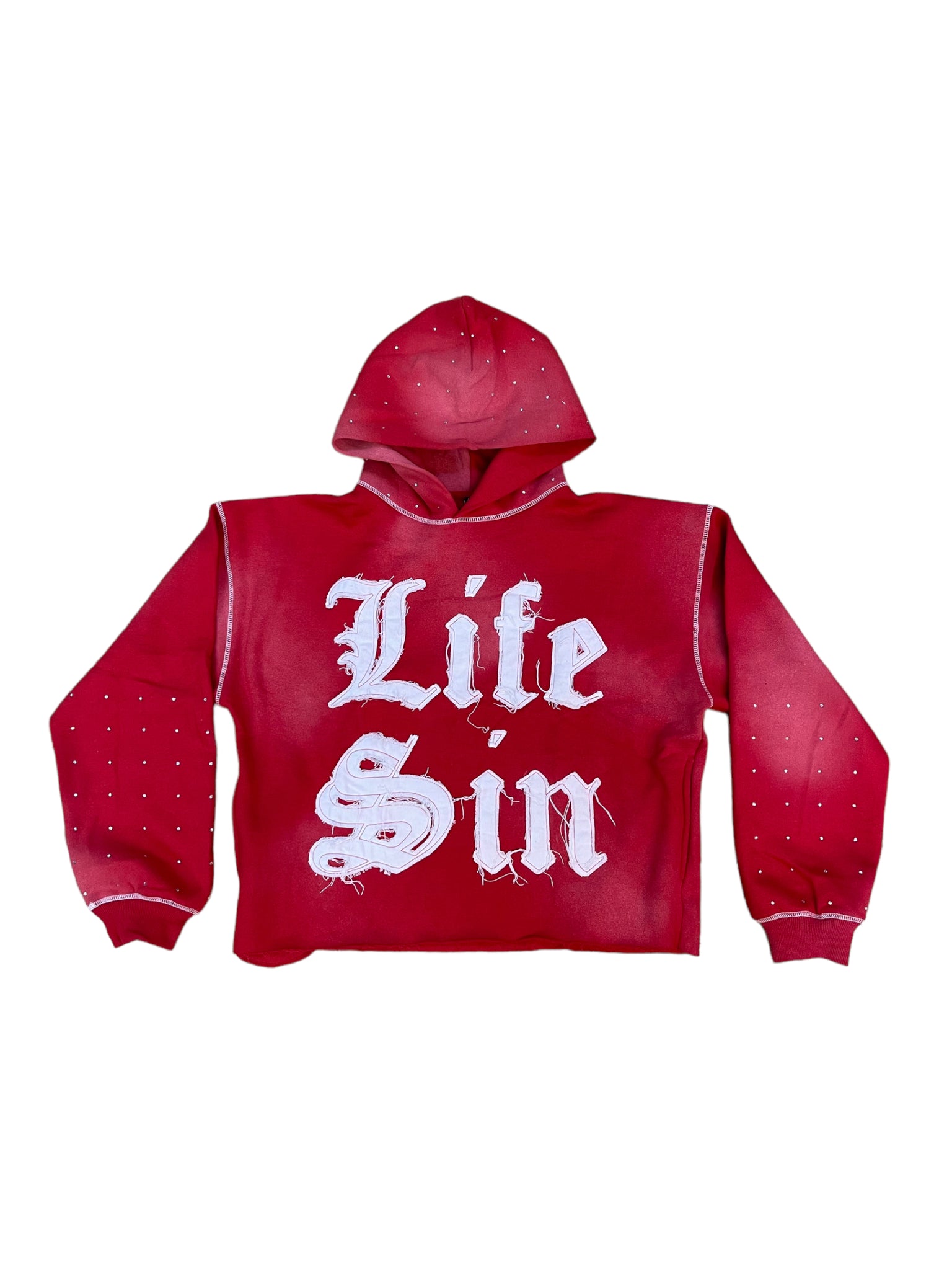 Life Of Sin Hoodie "Red"