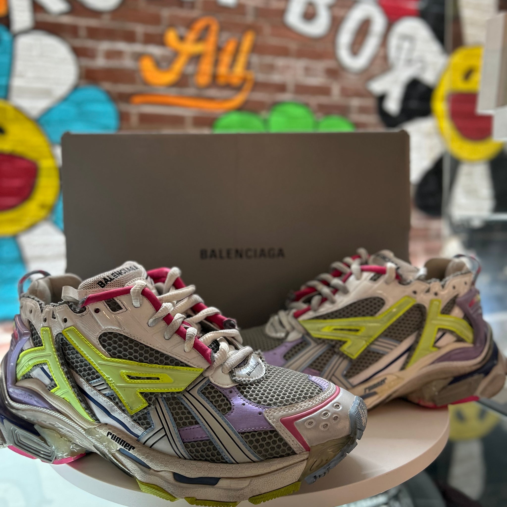 Balenciaga Runner "Multi Color" - Lightly Worn