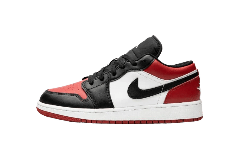 Air Jordan 1 Low "Bred Toe" (GS)