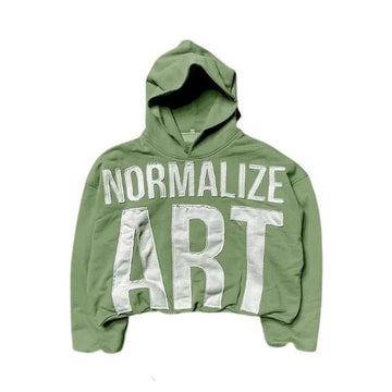 Billionaire Studios Normalize Art Hoodie "Green"