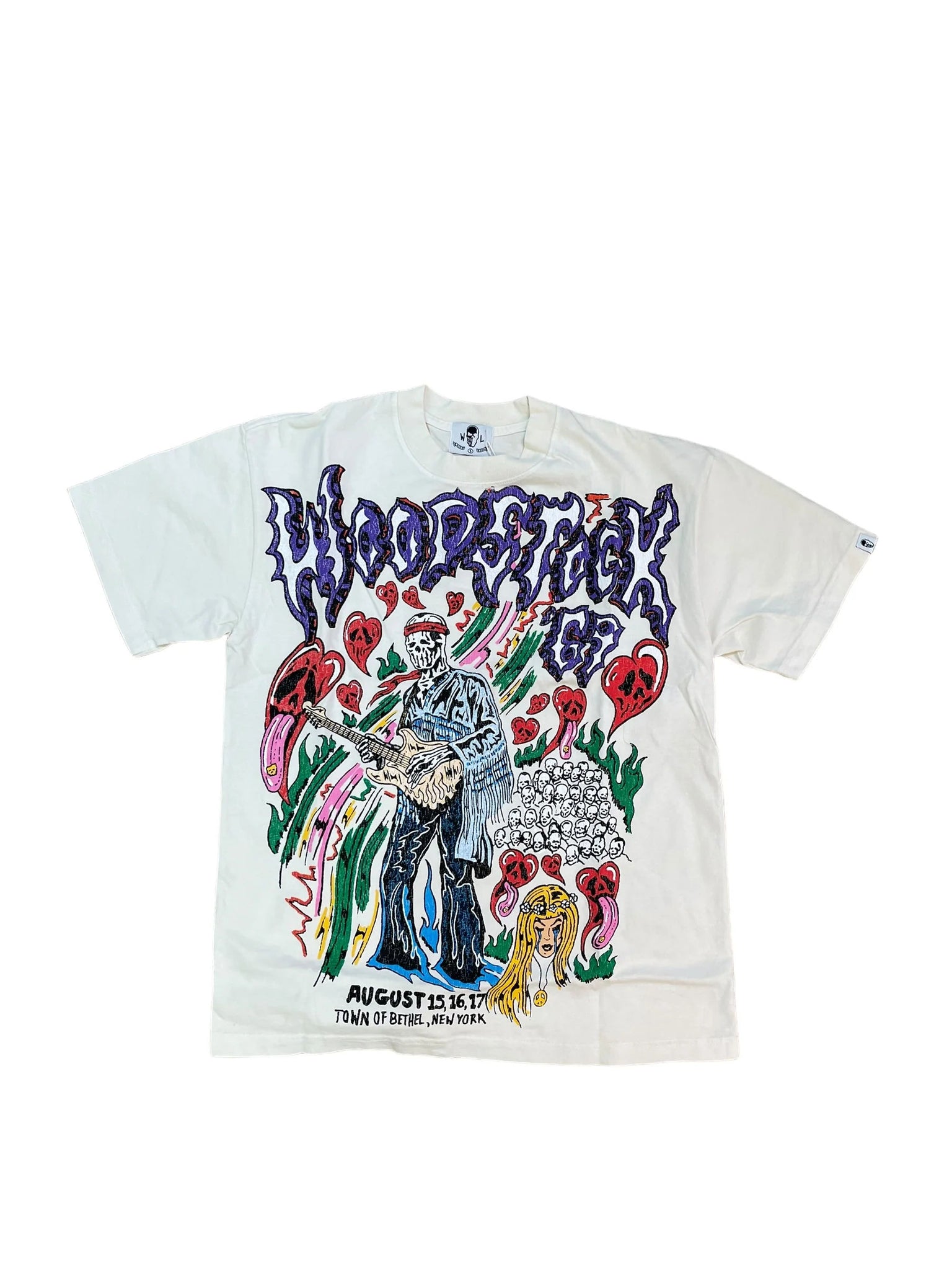 Warren Lotas Woodstock Tee "White"