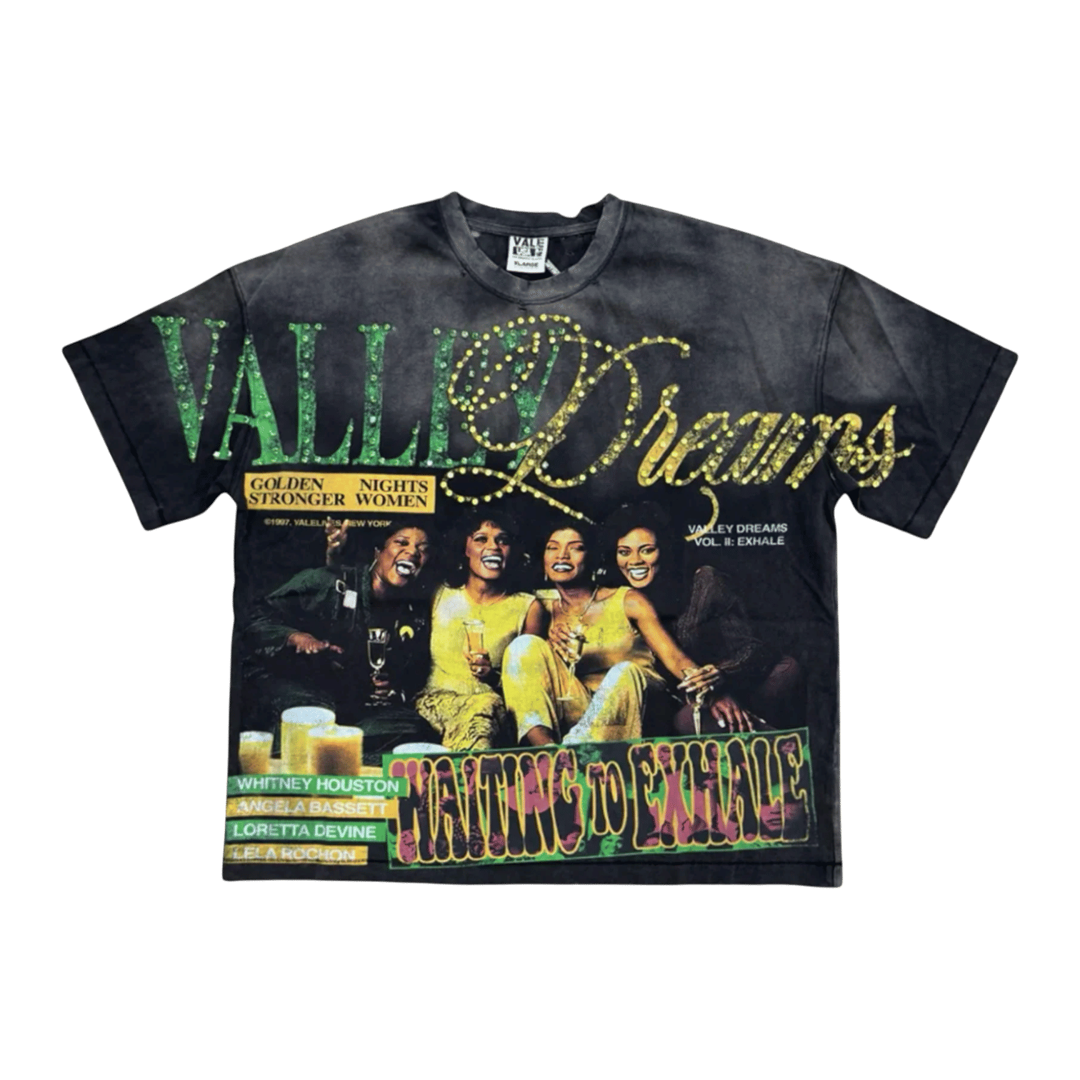 Vale Forever Xhale Bling Tee Black