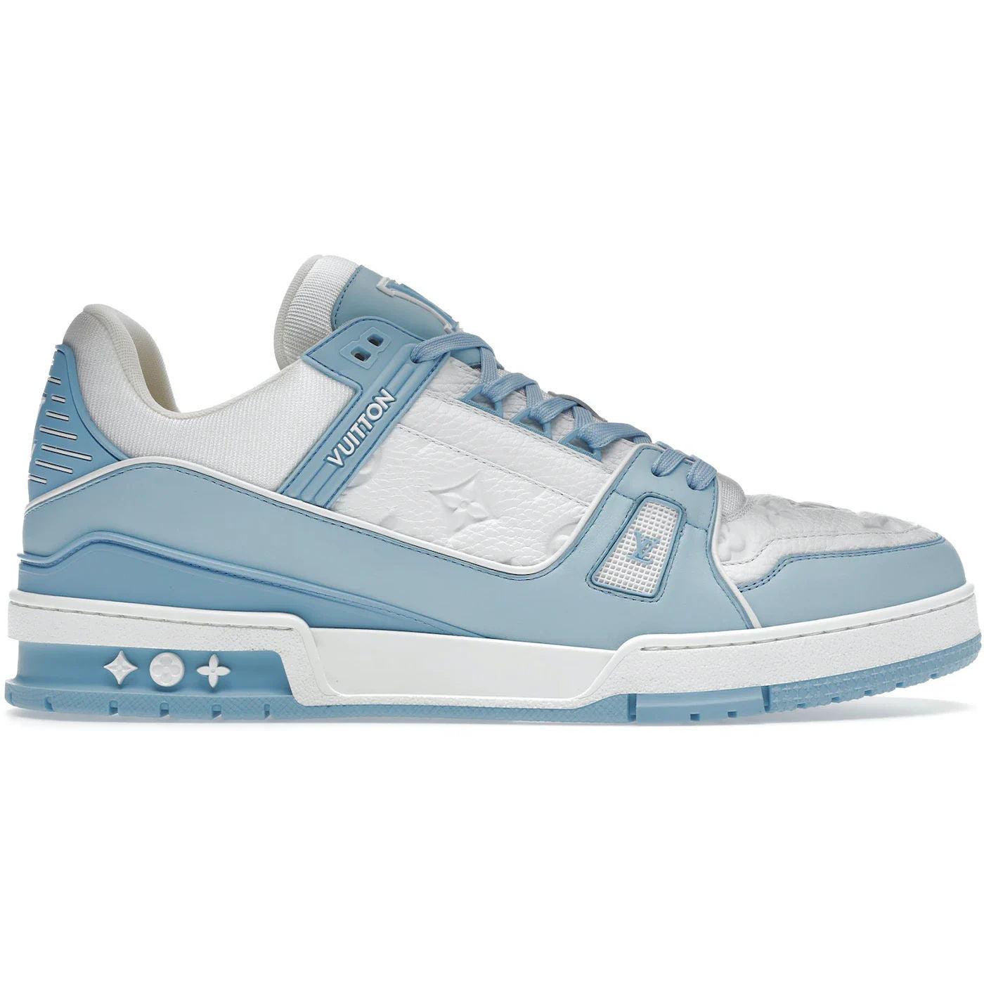 Louis Vuitton Trainer "Baby Blue/White"