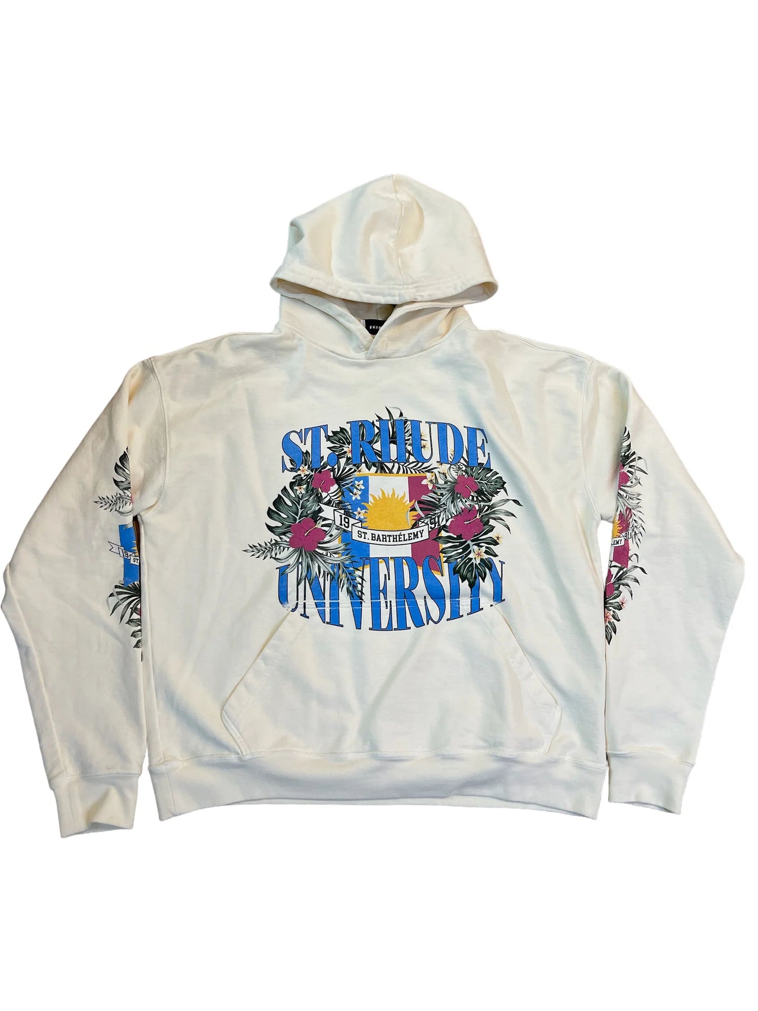 Rhude University Hoodie "Cream"