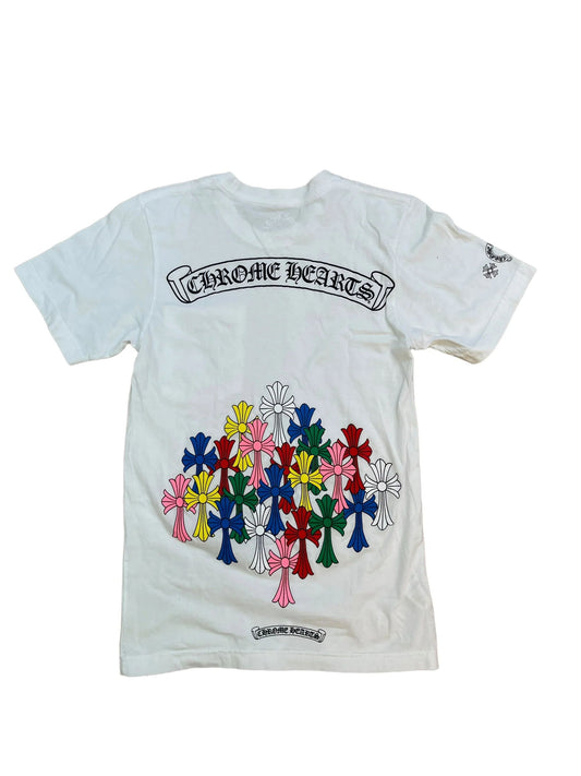 Chrome Hearts Multi Cross Tee "White"