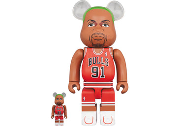 Bearbrick Dennis Rodman (Chicago Bulls) 100% & 400% Set