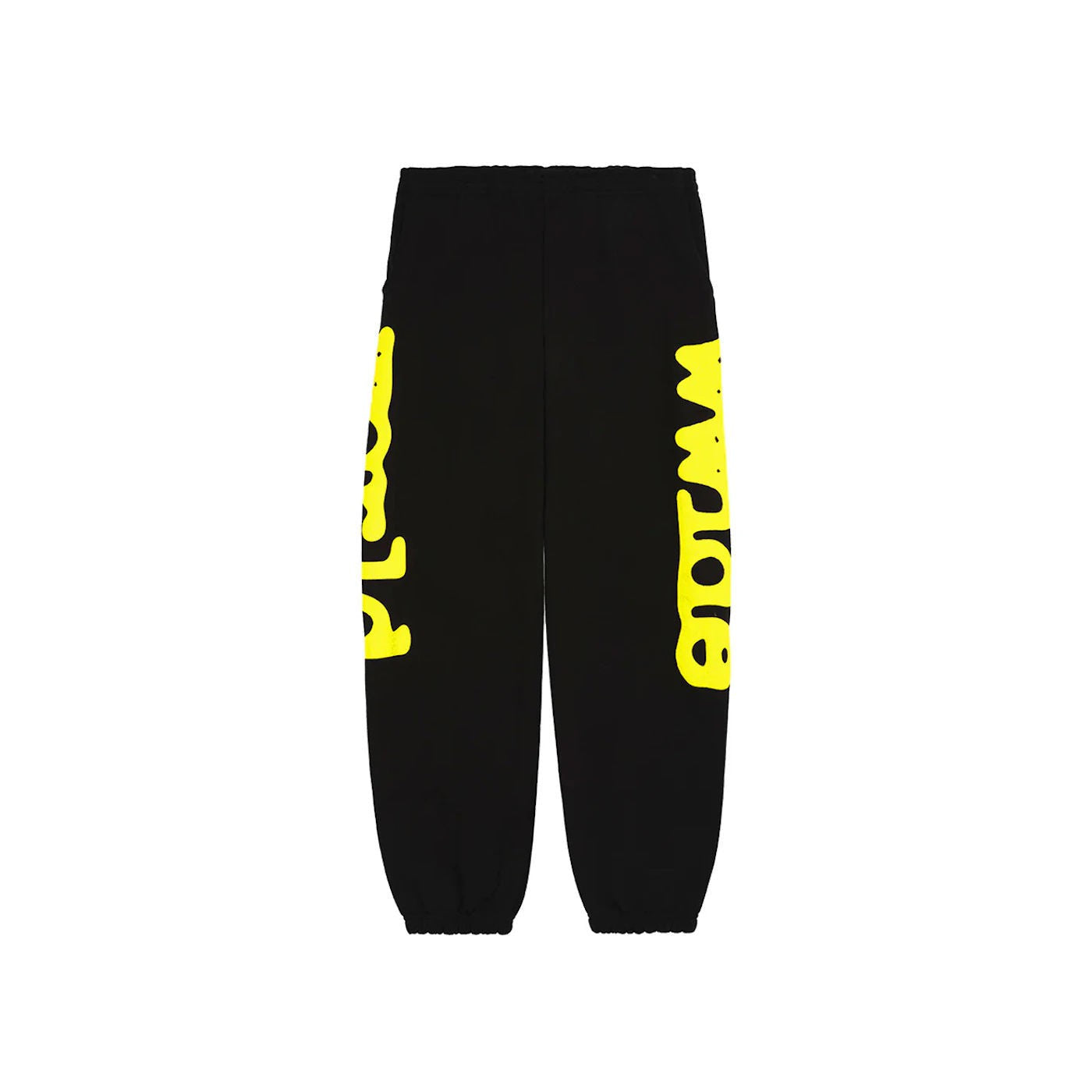 Sp5der Beluga Sweatpants Onyx/Yellow