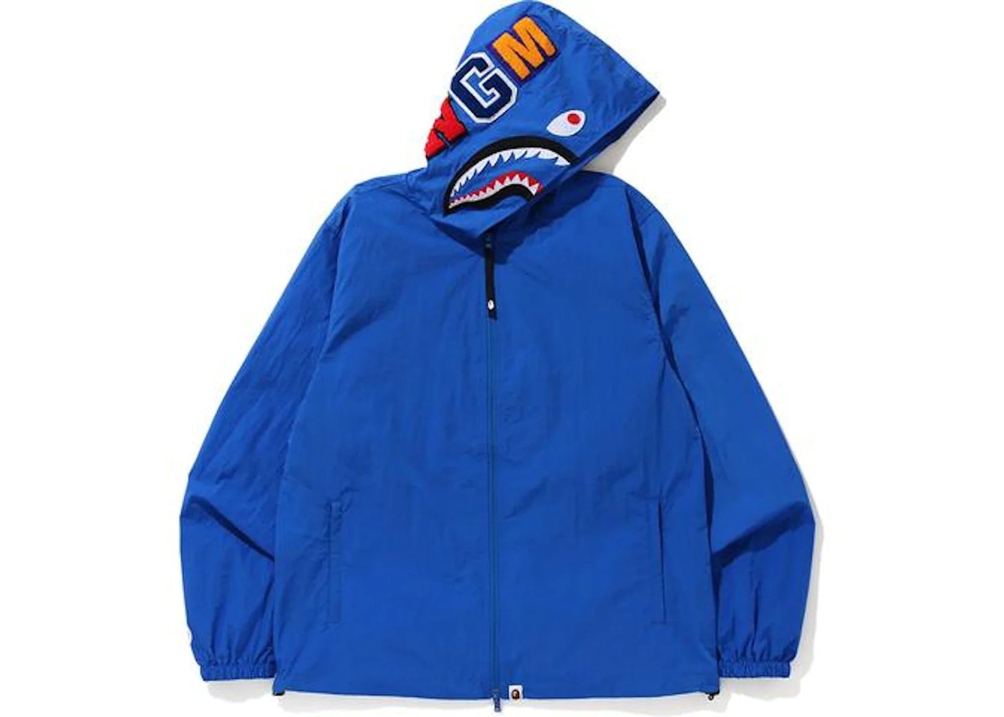 Bape Shark Windbreaker "Blue"