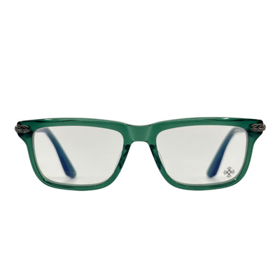 Chrome Hearts Little Dinger Glasses Green Frames - Like New