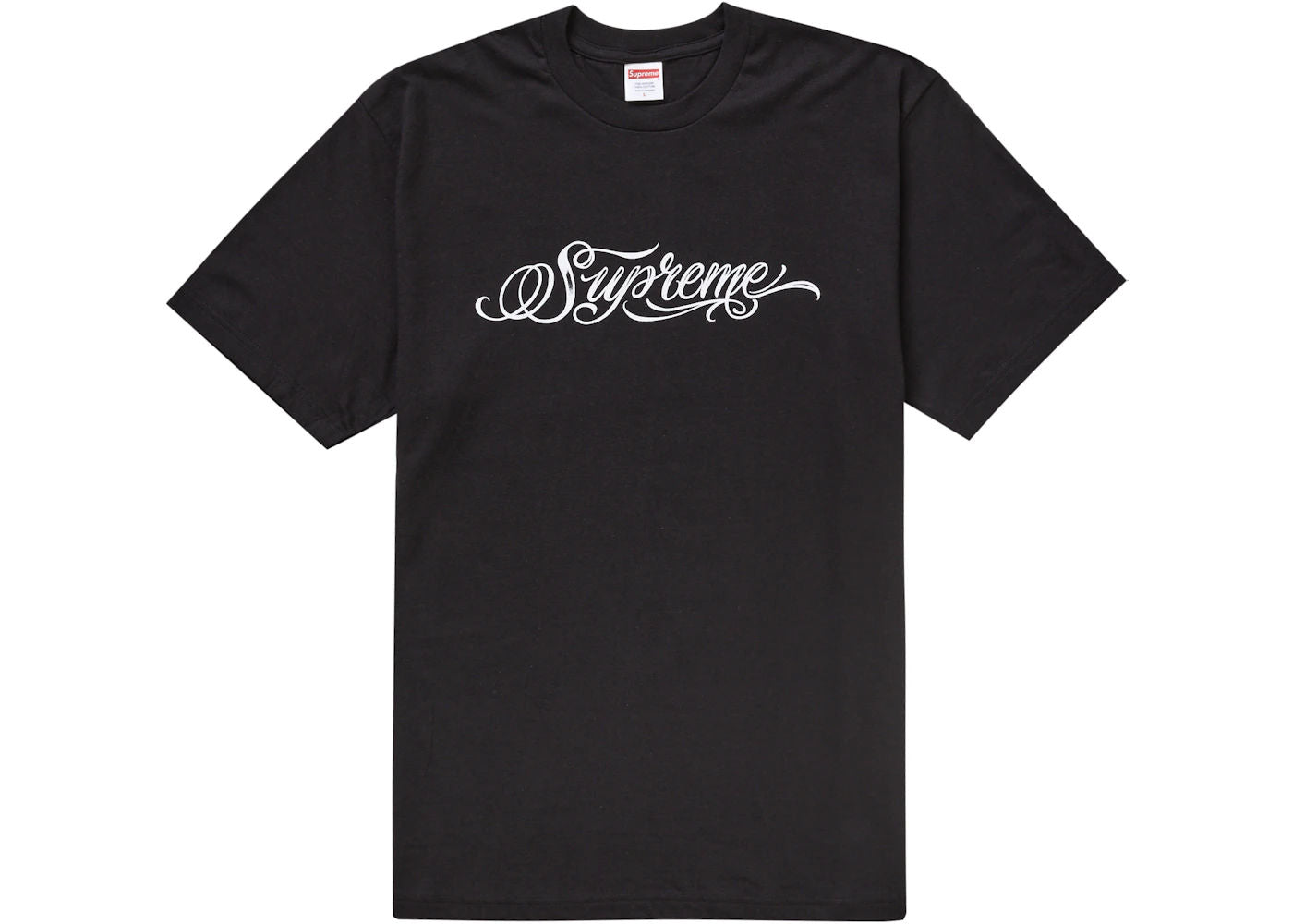 Supreme Script Tee Black