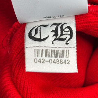 Chrome Hearts CH Logo Beanie "Red"