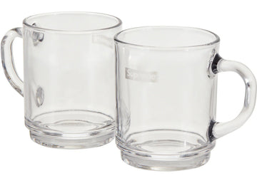 Supreme x Duralex Glass Mugs "Clear" (6 ct.)