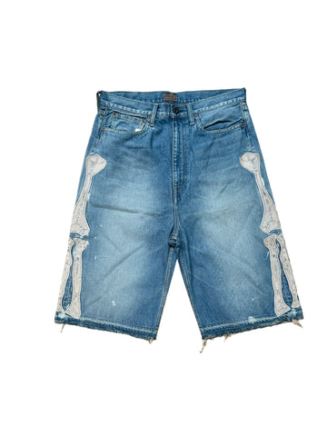 Kapital Bone Shorts "Blue"