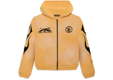 Hellstar Sports Zip-Up Sweatshirt Yellow