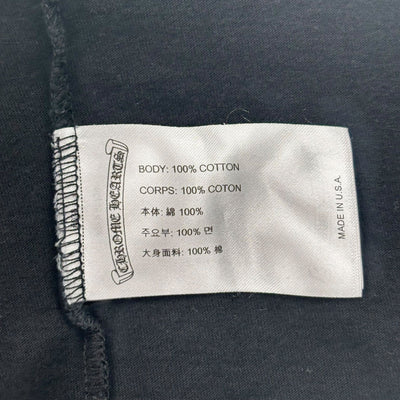 Chrome Hearts London Exclusive Horseshoe Long Sleeve Tee Black - Lightly Worn