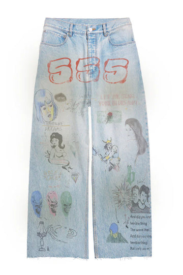 5ive Under God Sketch Book Jeans