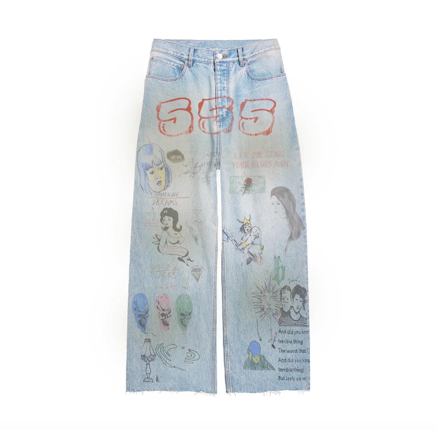 5ive Under God Sketch Book Jeans