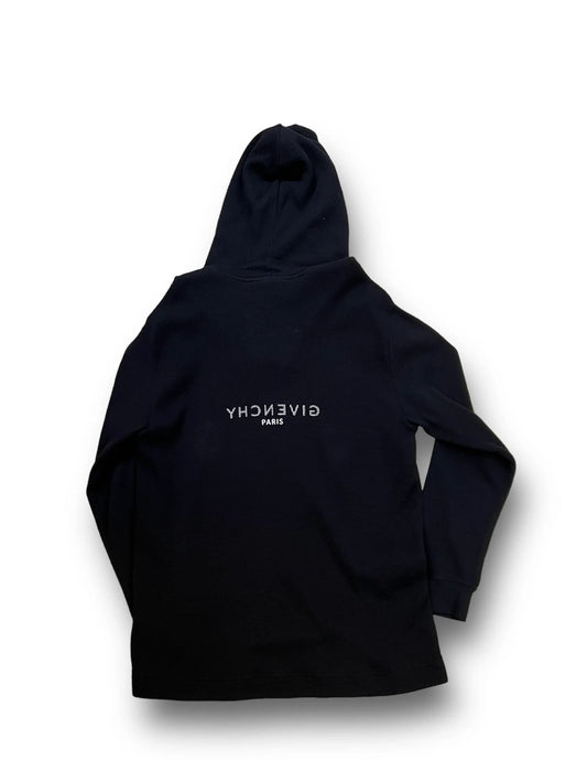 Givenchy Reversed Logo Hoodie "Black"