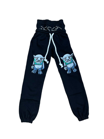 Billionaire Studios Bloated Troll Sweatpants "Black"