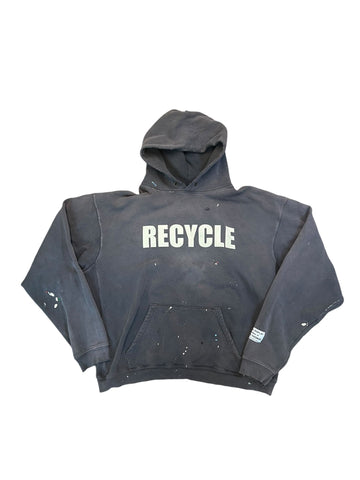 Gallery Dept. Recycle Hoodie "Washed Black"