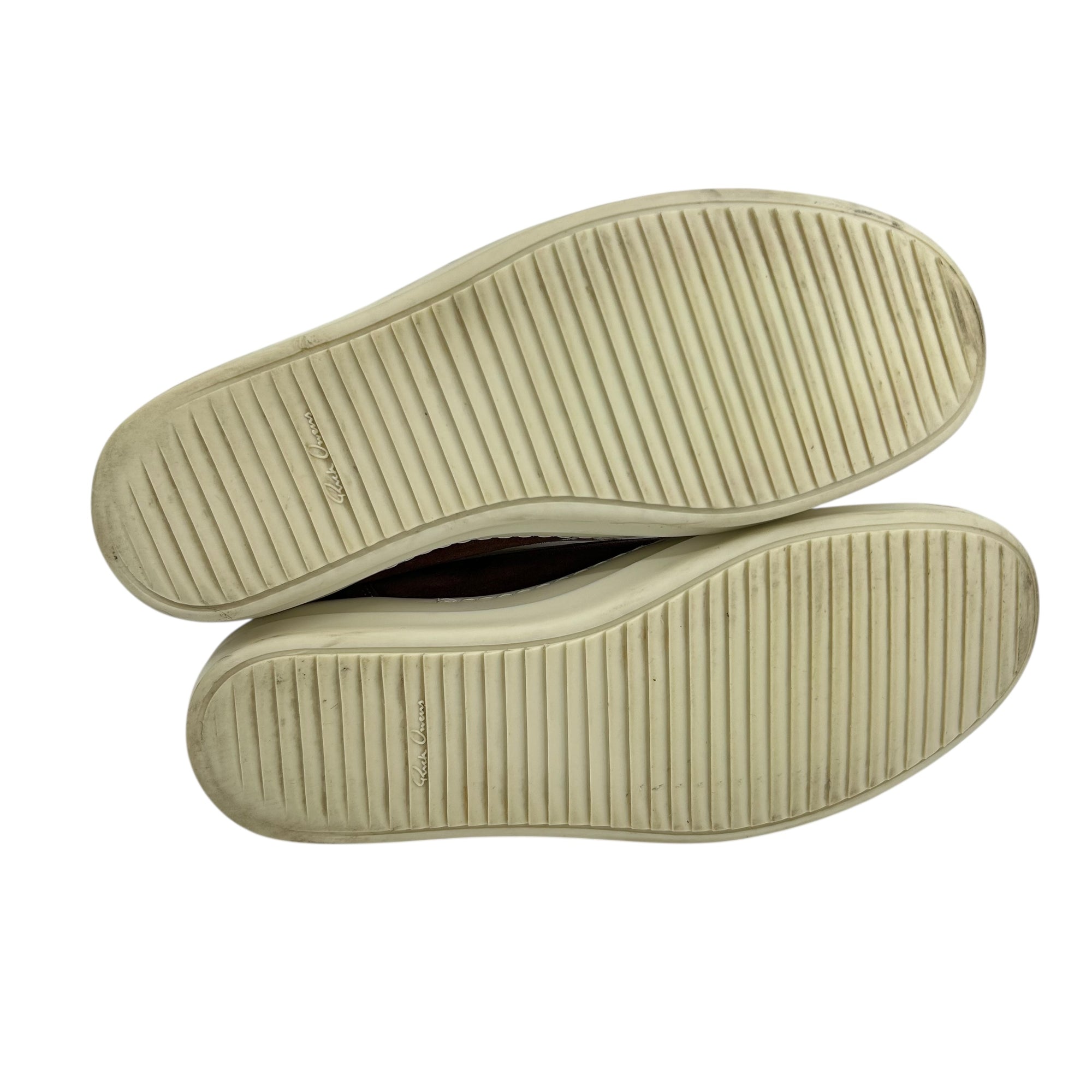 Rick Owens Lido Vintage Suede Dusty Pink Milk SS24 - Lightly Worn