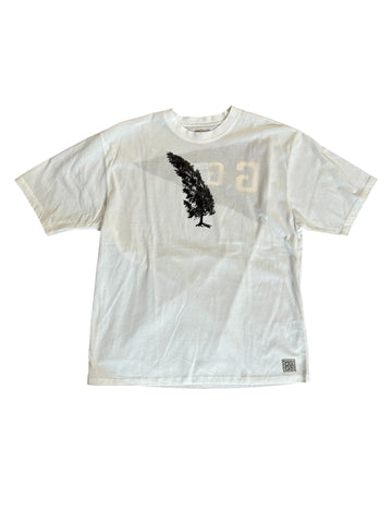 Kapital GGG Translucent Flag Tee "White"