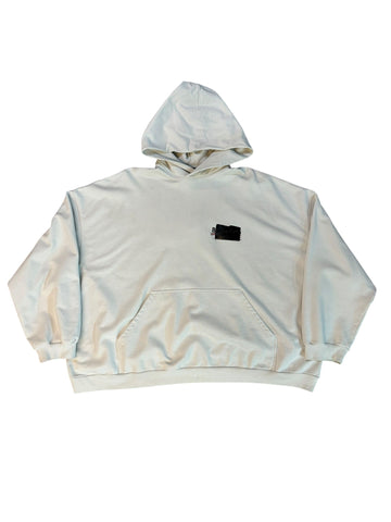 Balenciaga Tape Hoodie "White" - Lightly Worn