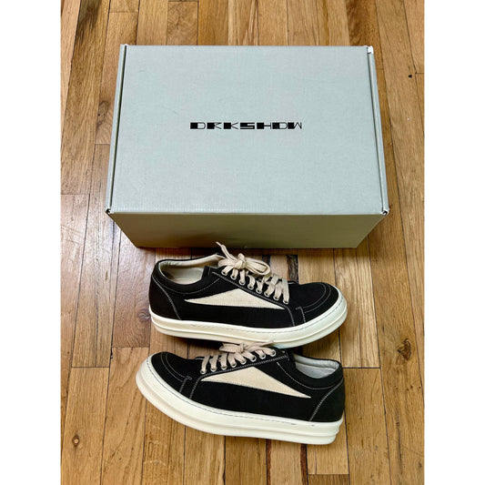 Rick Owens Porterville Vintage Low Dark Dust - Lightly Worn