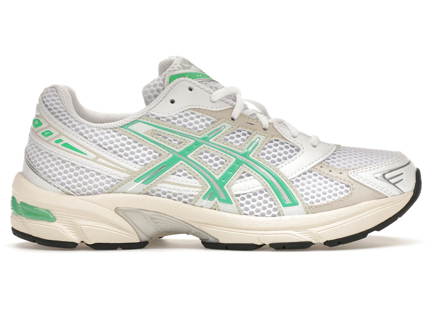 ASICS Gel-1130 White Malachite Green Off White Midsole