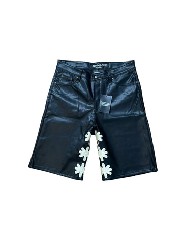 LOSTSHDWS Leather Short "BONE"