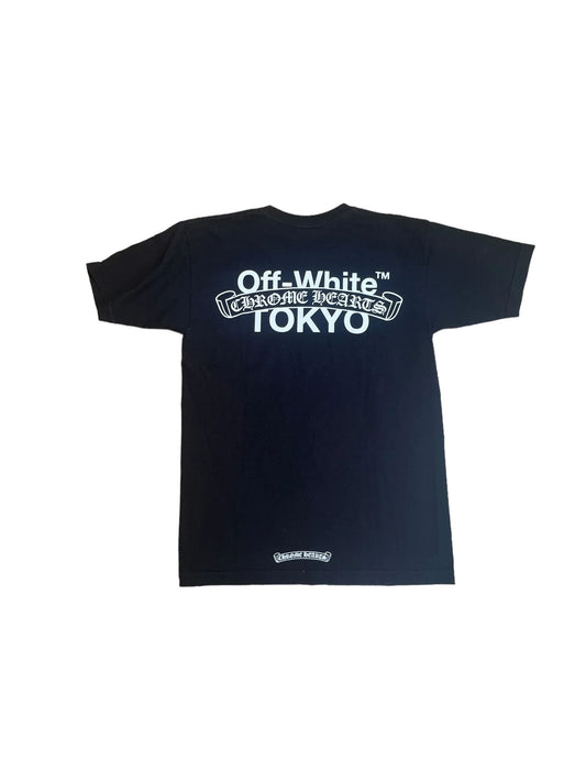 Chrome Hearts x Off White Tee "Black"