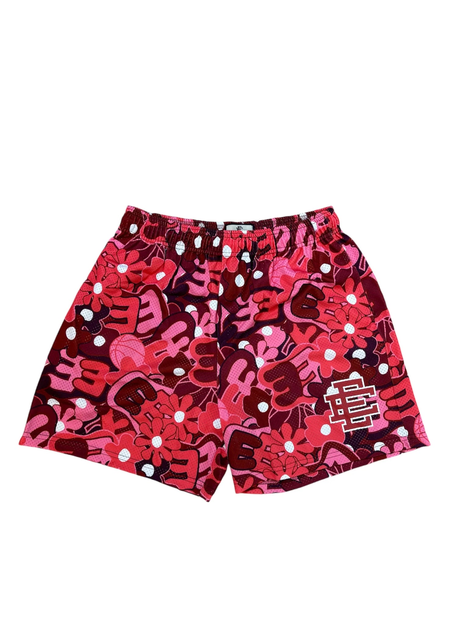 Eric Emanuel Basic Shorts "Hawaiian Red"