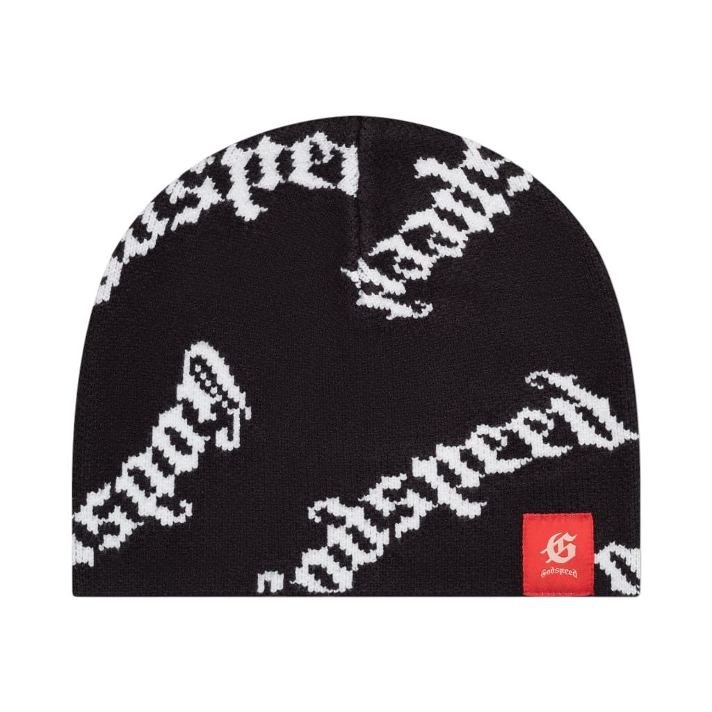 Godspeed OG Logo Beanie "Black/White"