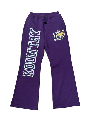 Kapital Kountry Flare Laundry Sweatpants "Purple"