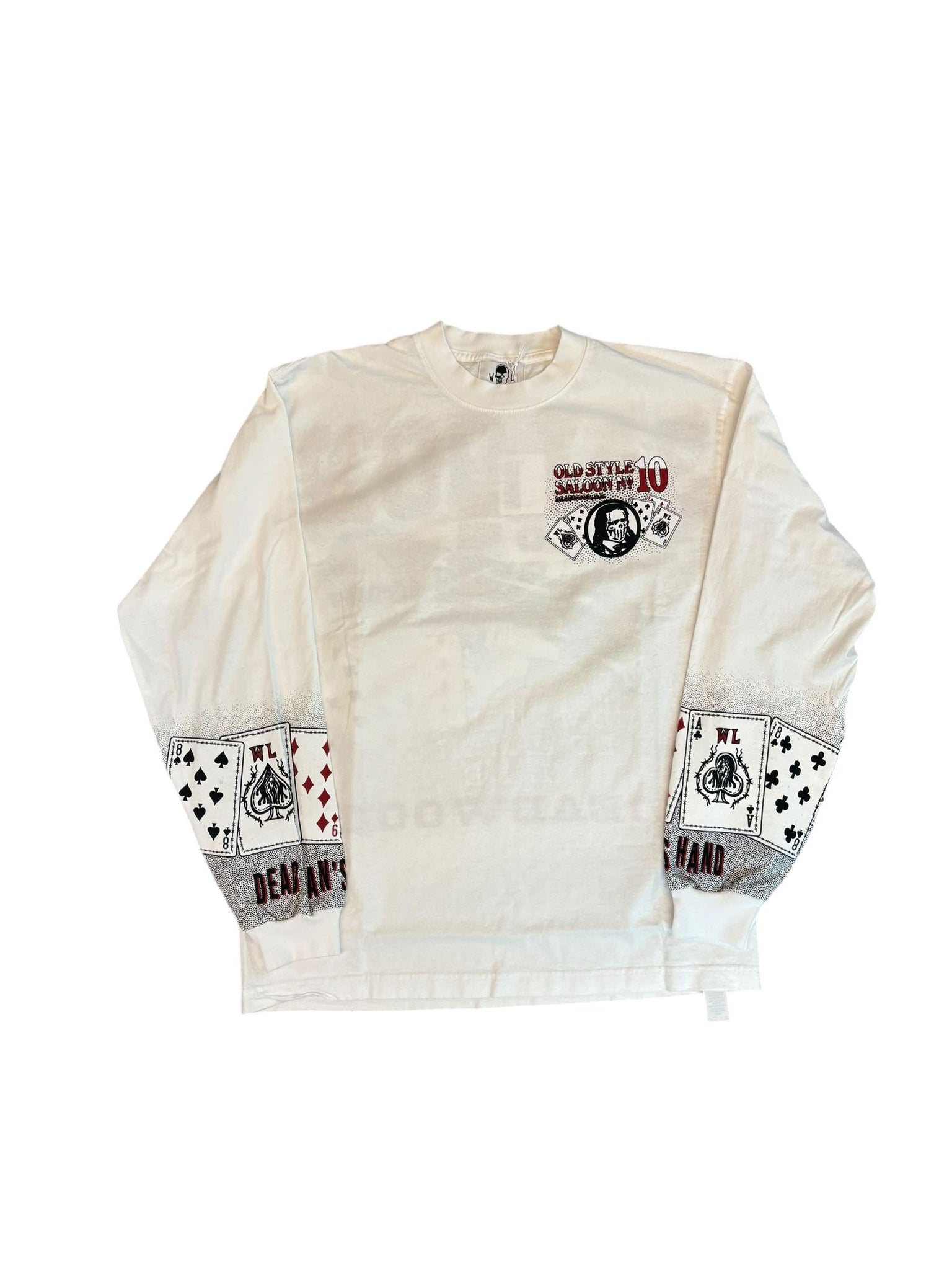 Warren Lotas Deadman's Hand Longsleeve "White"