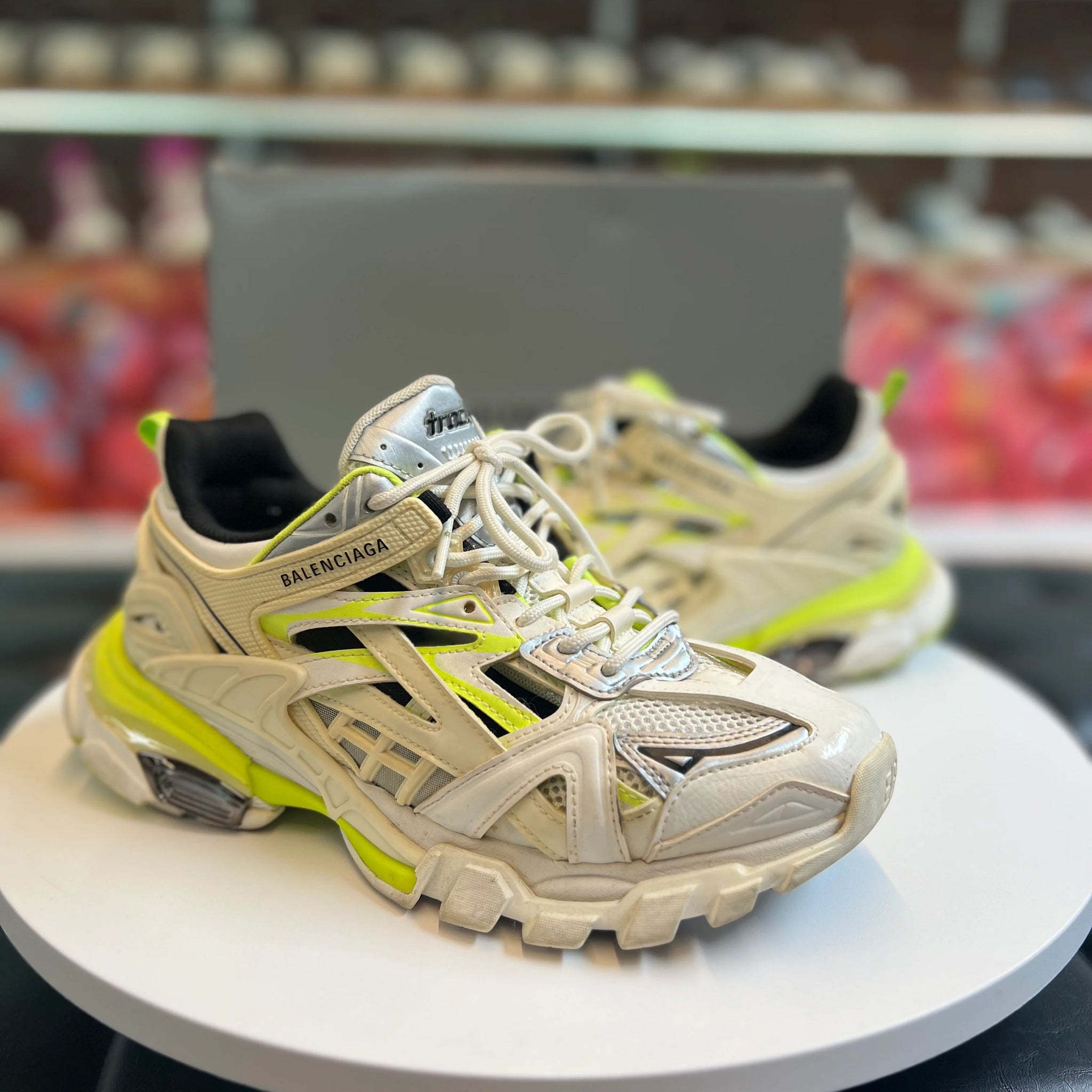 Balenciaga Track 2 Sneaker "White/Neon"