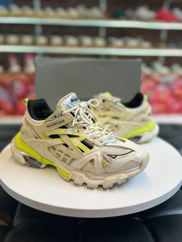 Balenciaga Track 2 Sneaker "White/Neon"