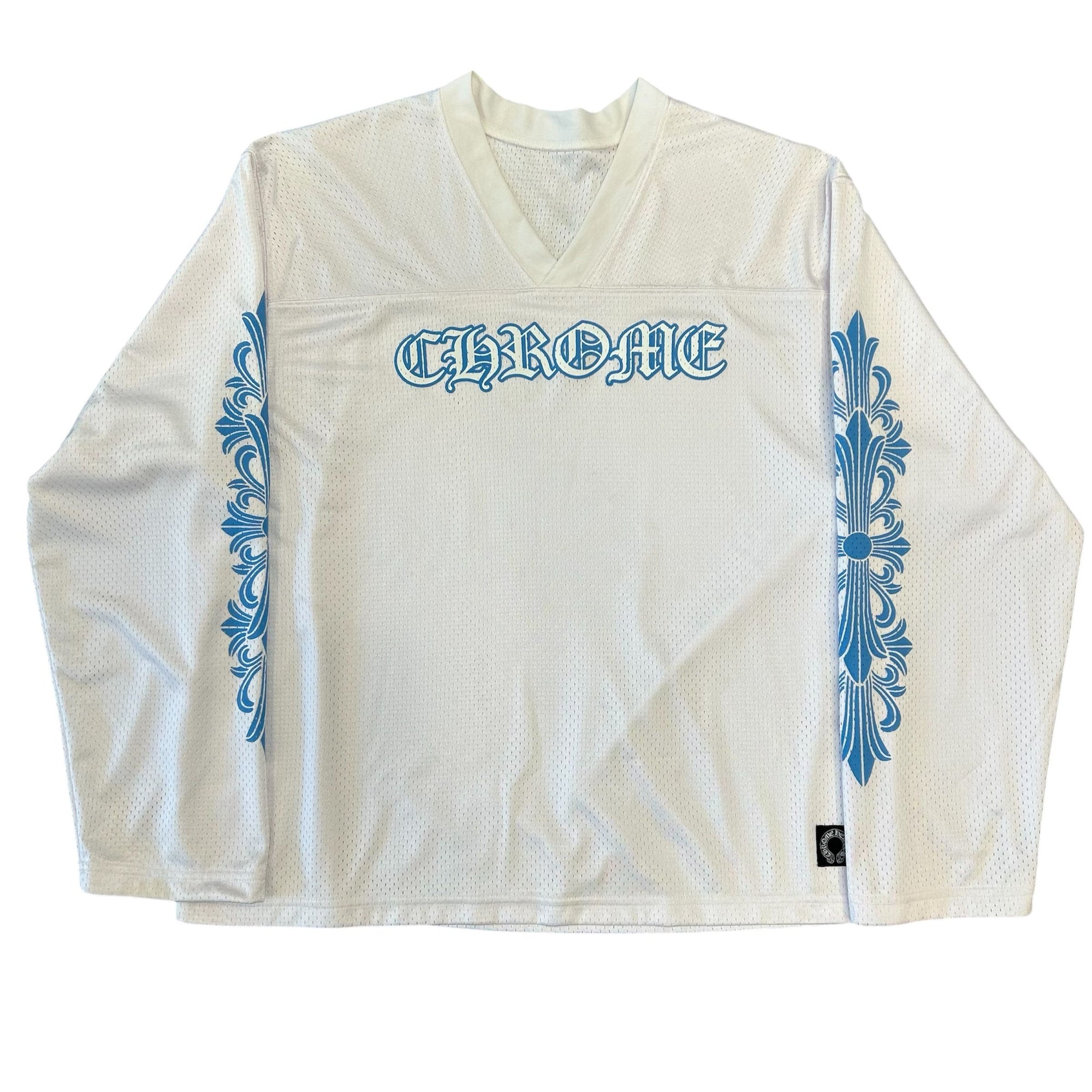 Chrome Hearts Sample Stadium Mesh Jersey White - Like New
