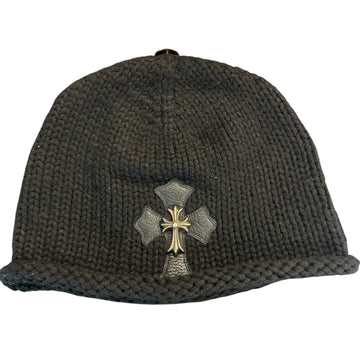 Chrome Hearts Patch Beanie Silver Hardware "Black"