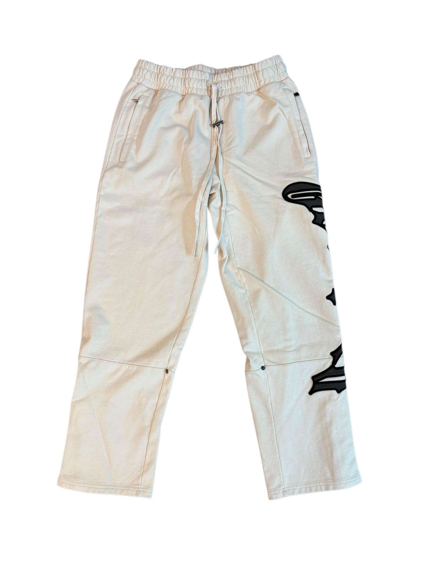 GodSpeed OG Logo Sweatpants "Cream/Brolive"