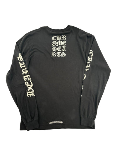 Chrome Hearts Eyechart Pocket Longsleeve Black - Lightly Worn