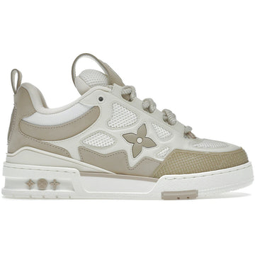 Louis Vuitton LV Skate Sneaker Beige White