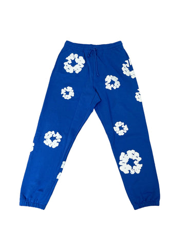 Denim Tears Cotton Wreath Sweatpants "Blue"