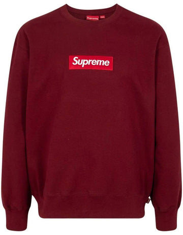 Supreme Box Logo Crewneck "Maroon"