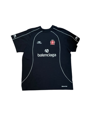 Balenciaga Soccer Tee "Black"