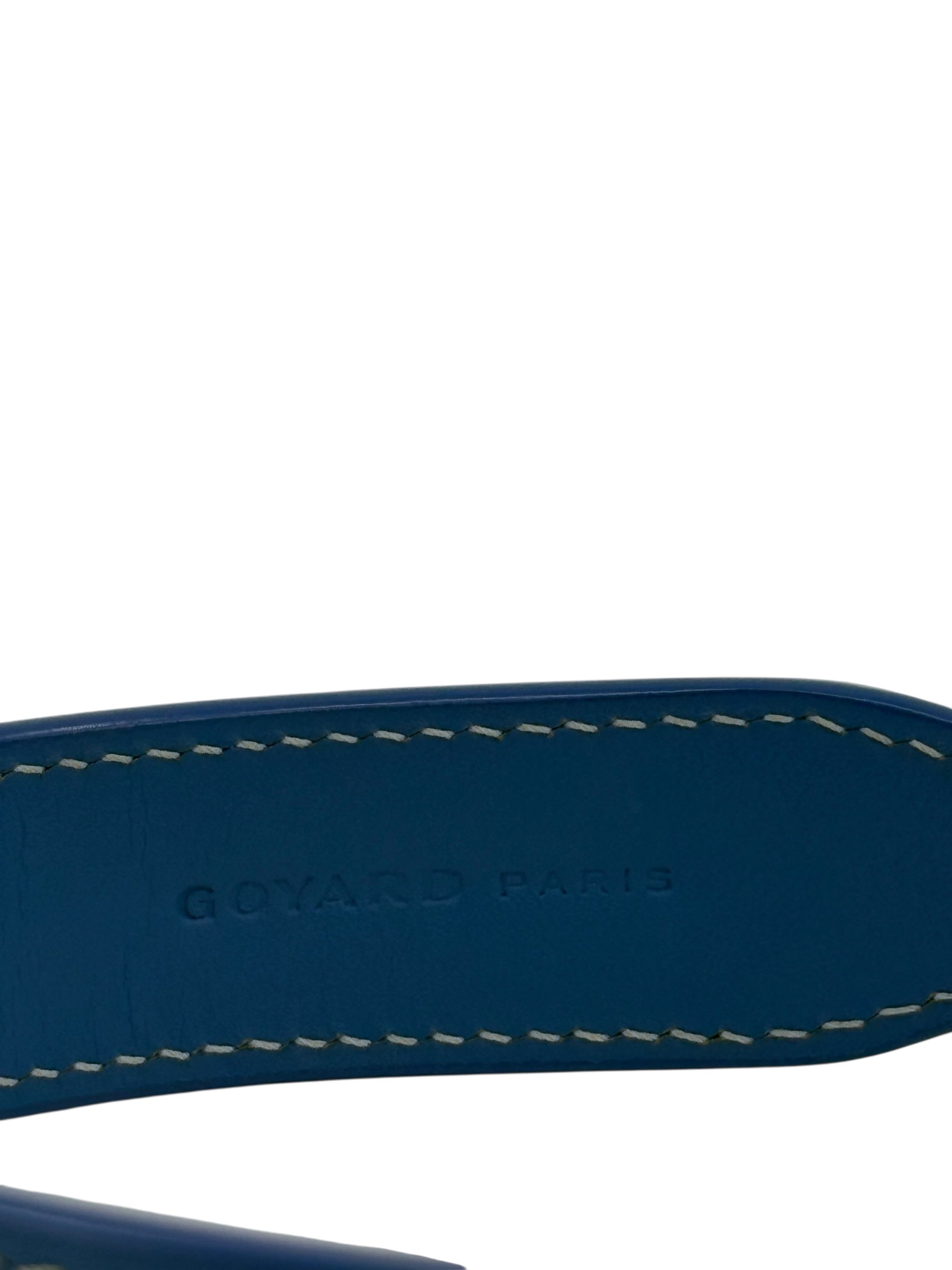 Goyard Dog Collar &quot;Blue&quot; - Like New