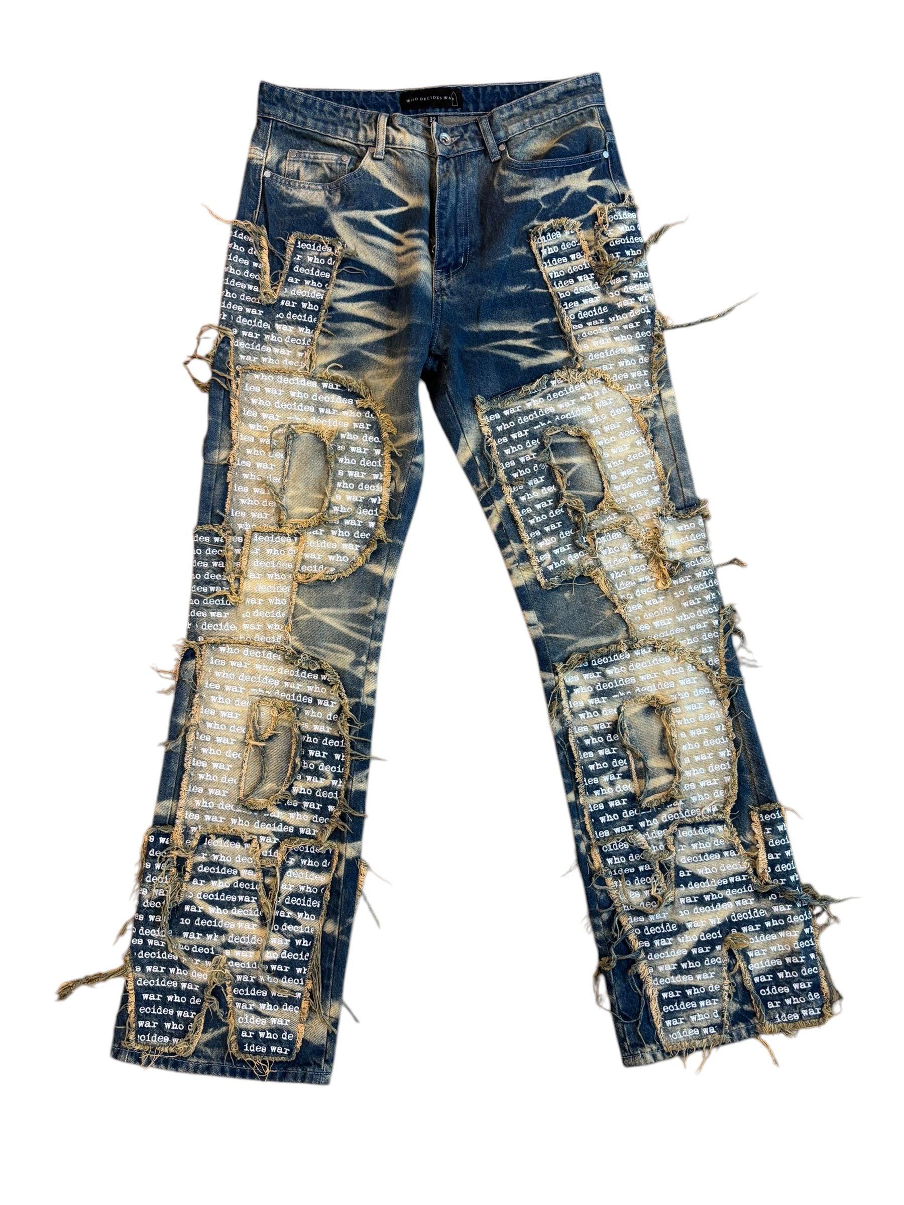 Who Decides War Scripture Denim