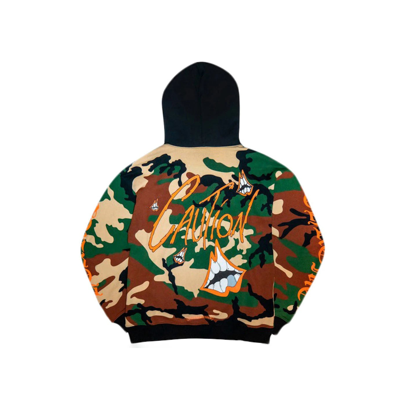 Chrome Hearts Matty Boy Caution Hoodie Camo