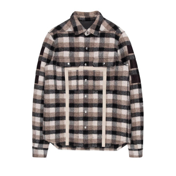 Rick Owens Larry Wool Overshirt - Lightly Worn